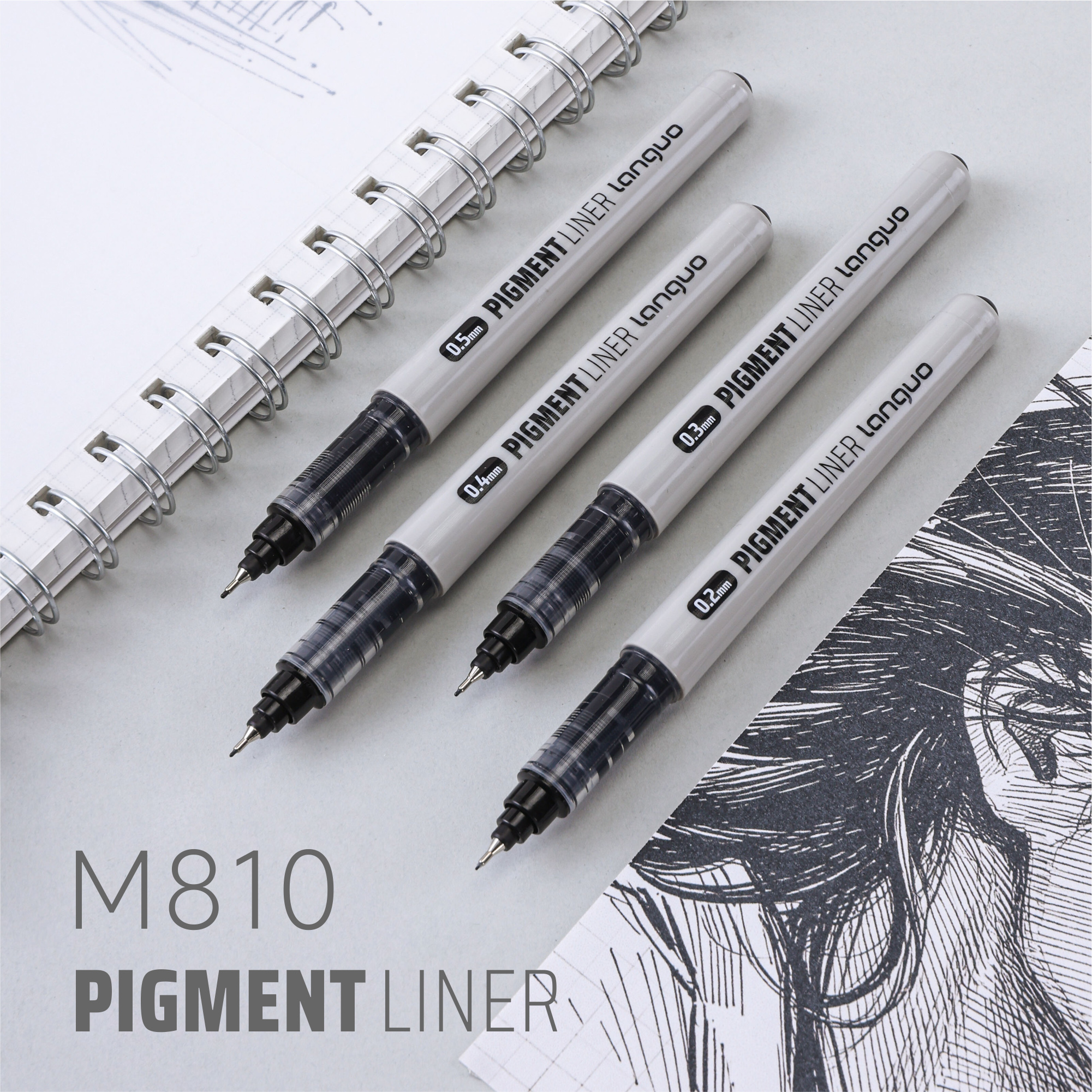 LANGUO 0.2/0.3/0.4/0.5 mm Micr - Correction Pen Fine 리뷰 및 가격