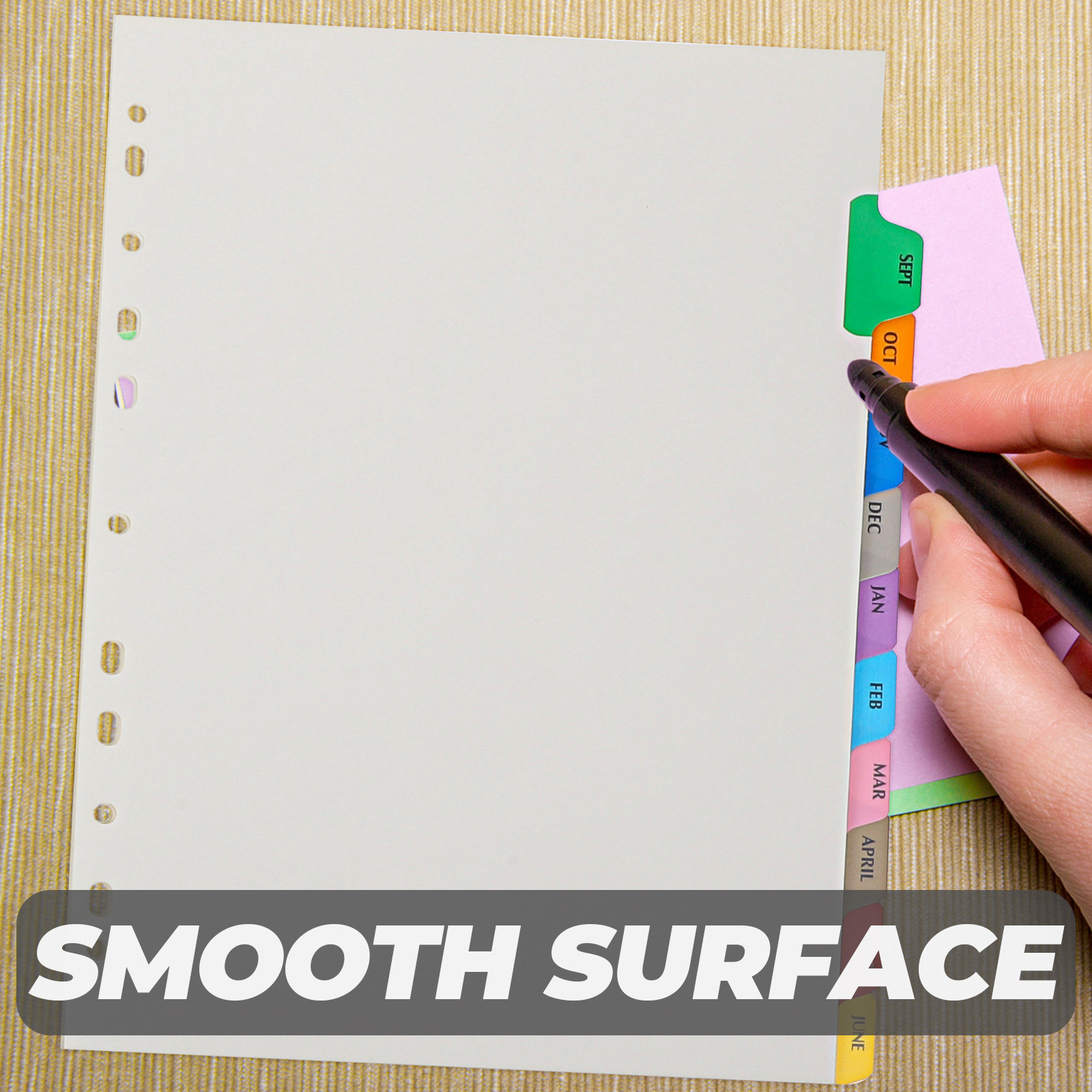 12 Sheets A4 Binder Dividers w - Tab Divider A4 리뷰 및 가격
