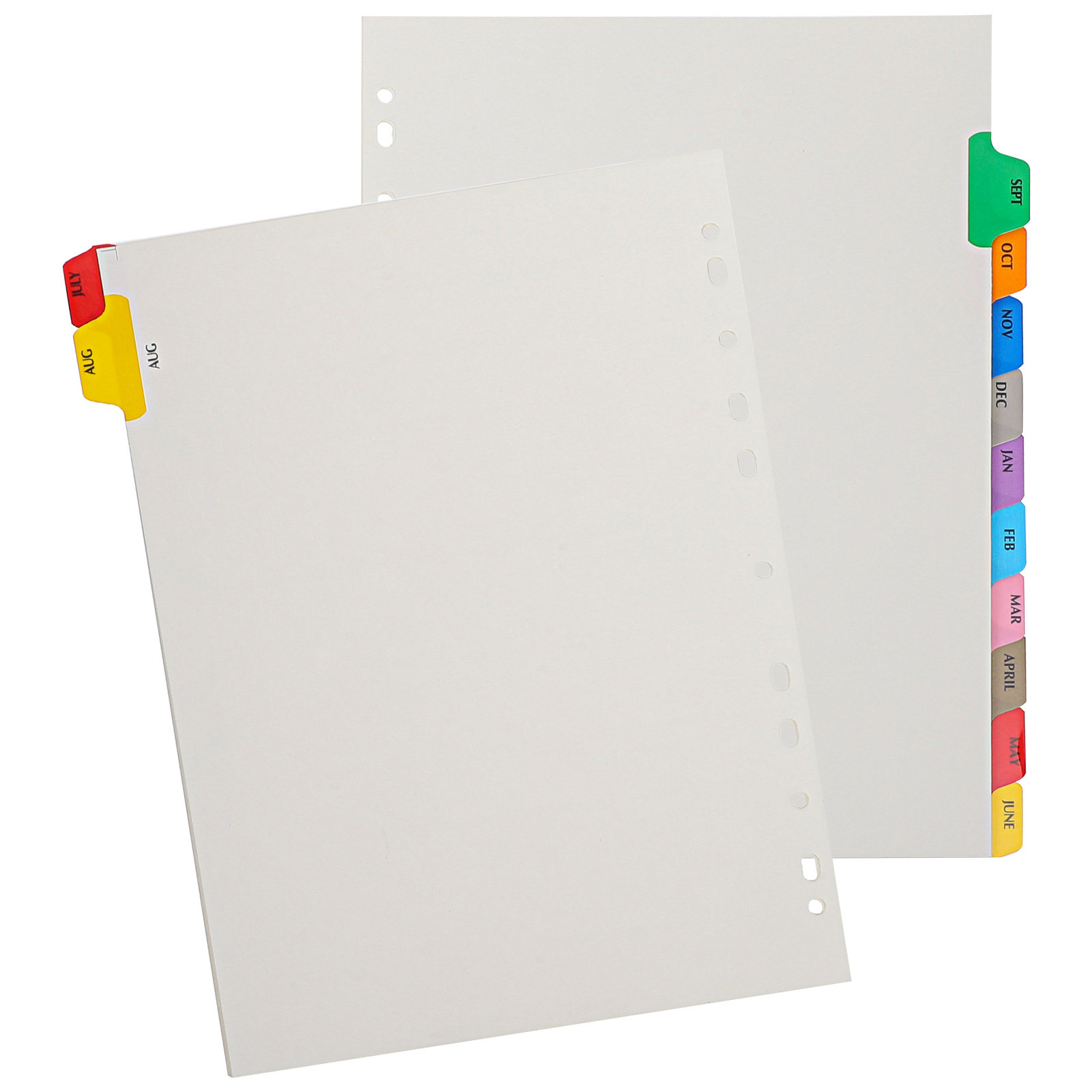 12 Sheets A4 Binder Dividers w - Tab Divider A4 리뷰 및 가격