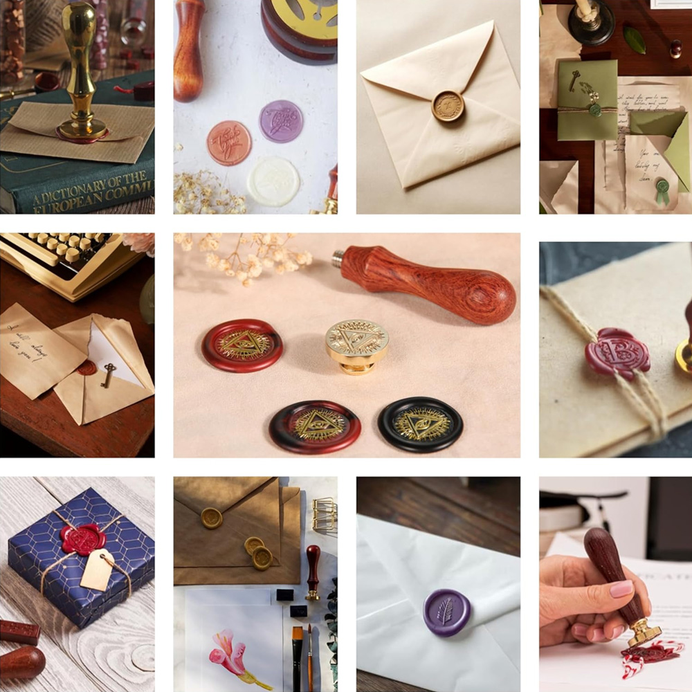 Custom Wax Seal Stamp,Personal - Wax Seal Stamp Set 리뷰 및 가격