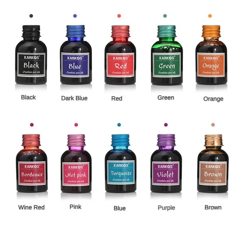 10/1 PCS 30ml Various Colors I - Fountain Pen Bottled Ink 리뷰 및 가격