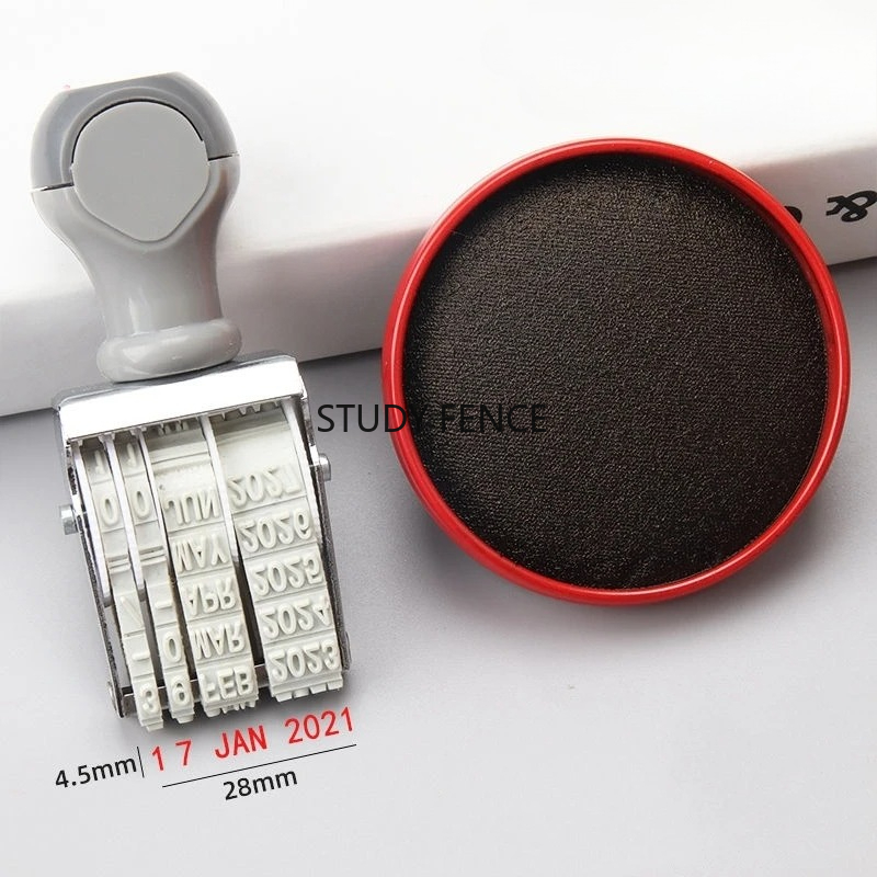 Portable English Date Stamp fo - Rubber Date Stamp 리뷰 및 가격