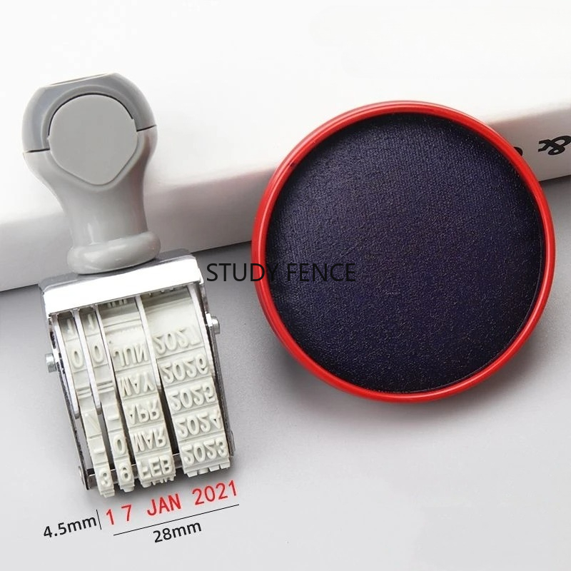 Portable English Date Stamp fo - Rubber Date Stamp 리뷰 및 가격