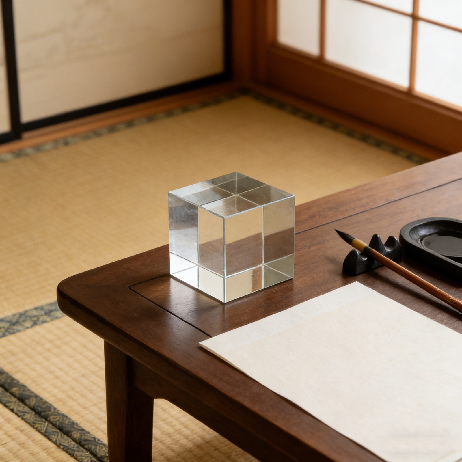 Clear Square Crystal Paperweig - Book Weight Glass 리뷰 및 가격