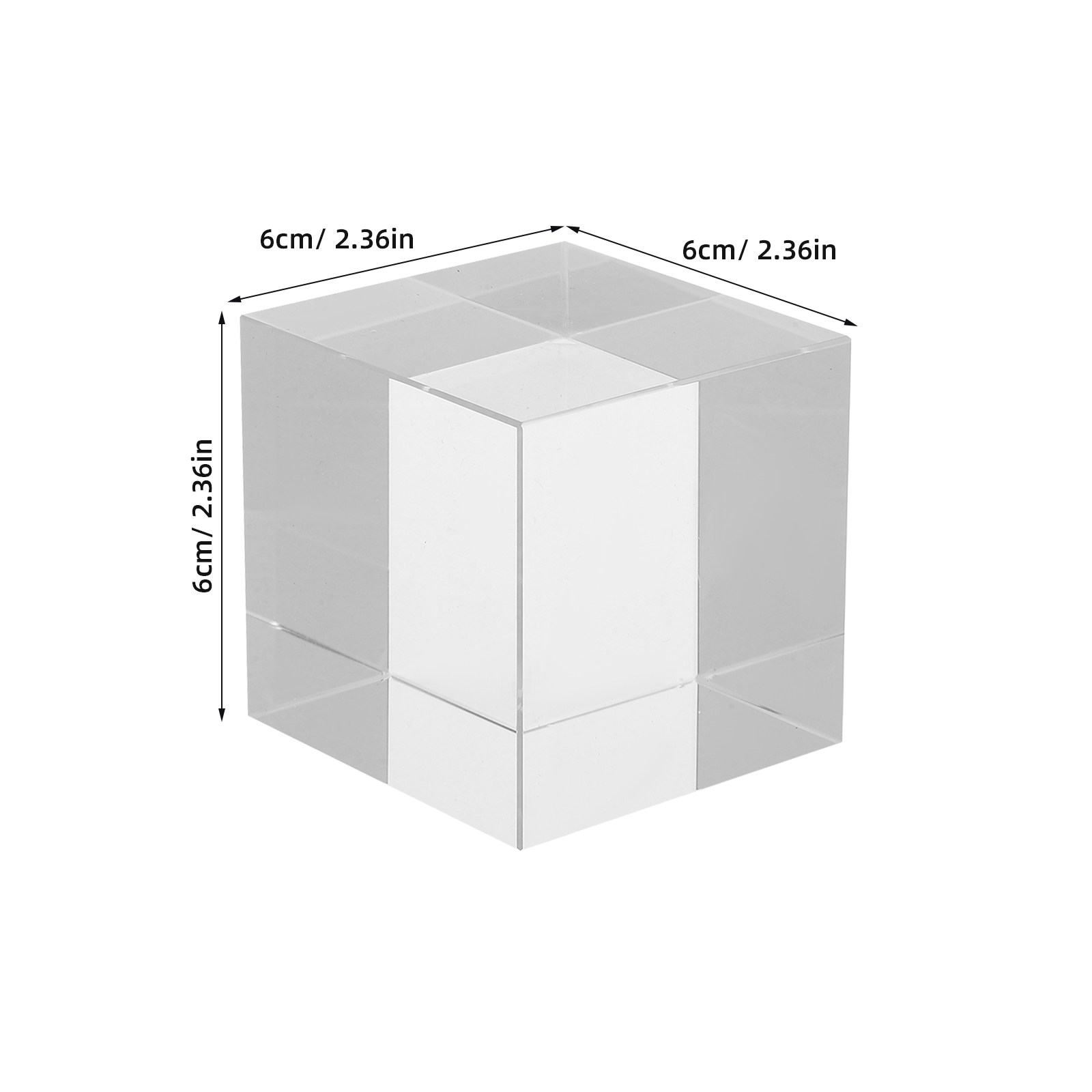 Clear Square Crystal Paperweig - Book Weight Glass 리뷰 및 가격