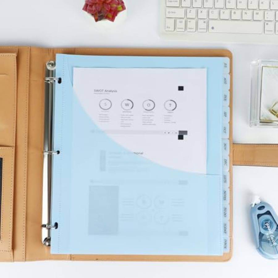 A4 Binder Dividers with Pocket - Tab Divider A4 리뷰 및 가격