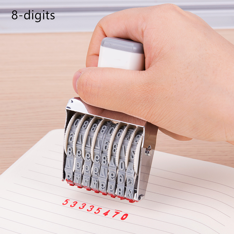 Portable 8/10 Digits Number St - Rubber Date Stamp 리뷰 및 가격