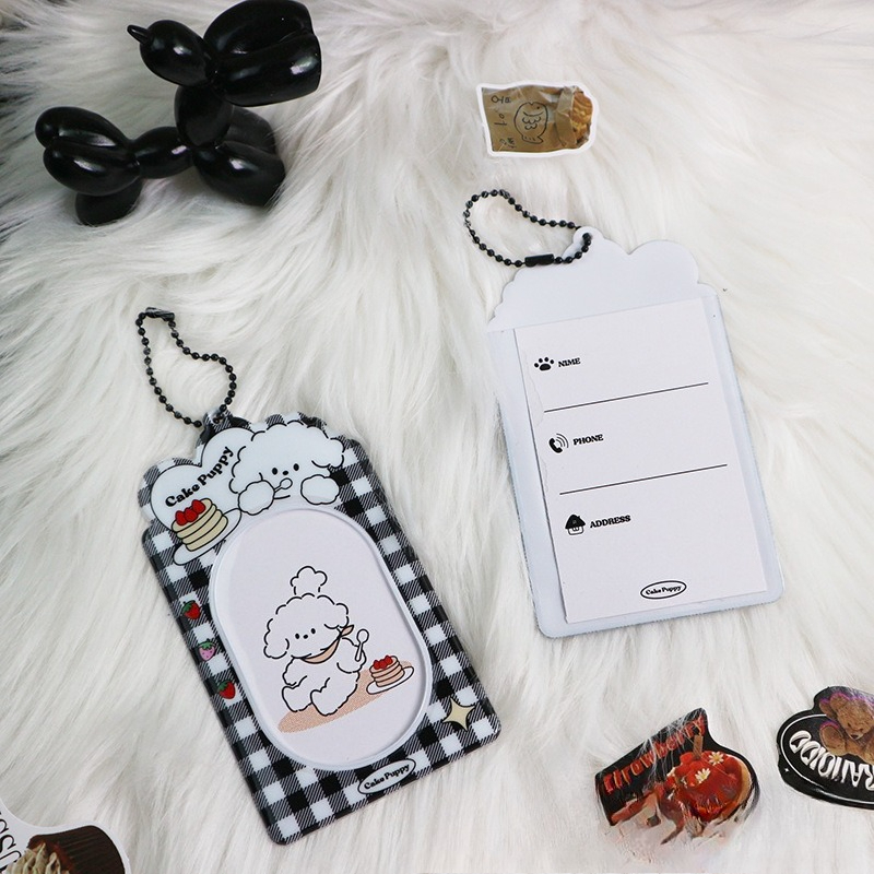 Cute 3 Inch Cartoon Dog Polaro - Index Card Holder 리뷰 및 가격