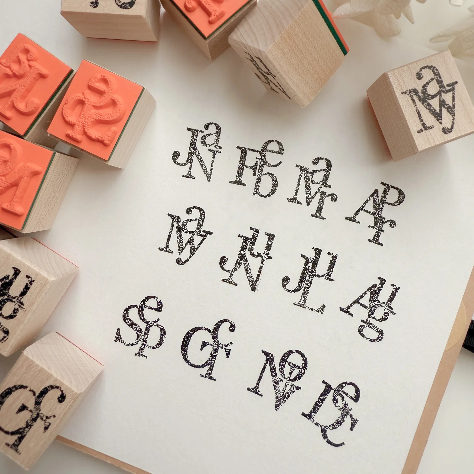 Journal Pages Vintage Month Wh - Rubber Date Stamp 리뷰 및 가격