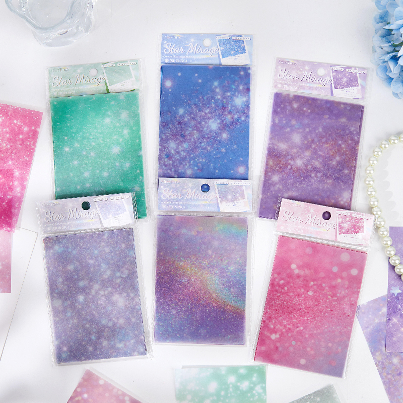 20pcs Vintage Sparkling Stars  - Ink Blotter Paper 리뷰 및 가격
