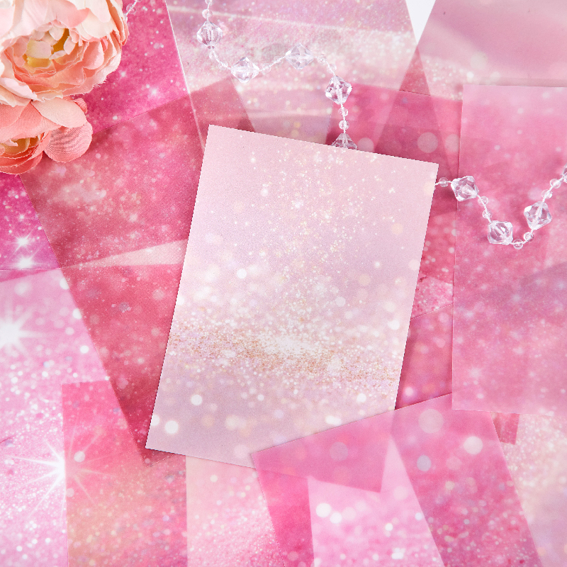 20pcs Vintage Sparkling Stars  - Ink Blotter Paper 리뷰 및 가격
