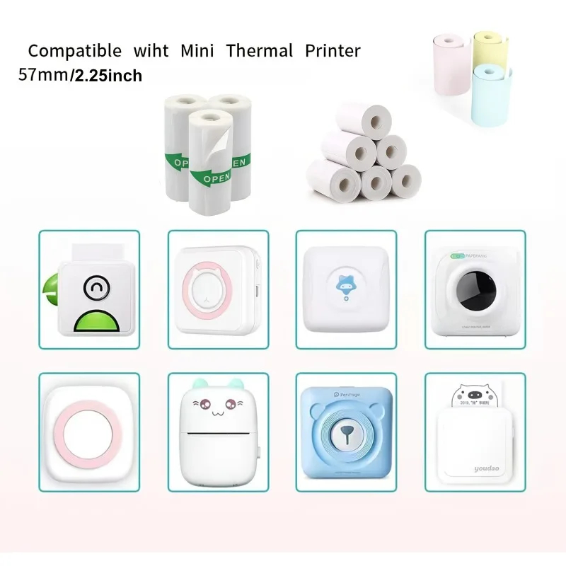 57x25mm Mini Printer Paper The - Ink Blotter Paper 리뷰 및 가격