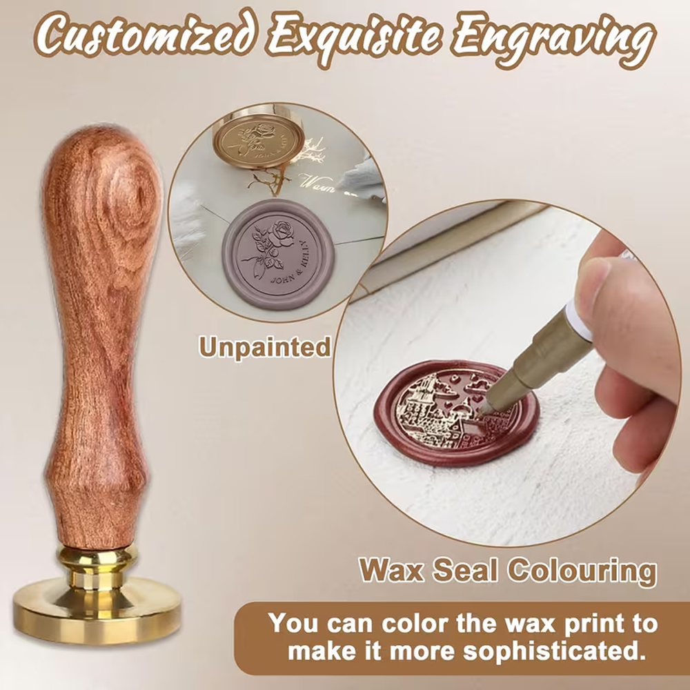Personalized Wax Sealing Stamp - Wax Seal Stamp Set 리뷰 및 가격