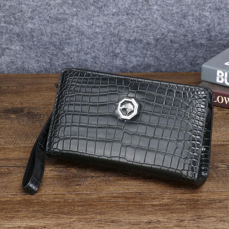 Men's Genuine Leather Clutch B - Index Card Holder 리뷰 및 가격