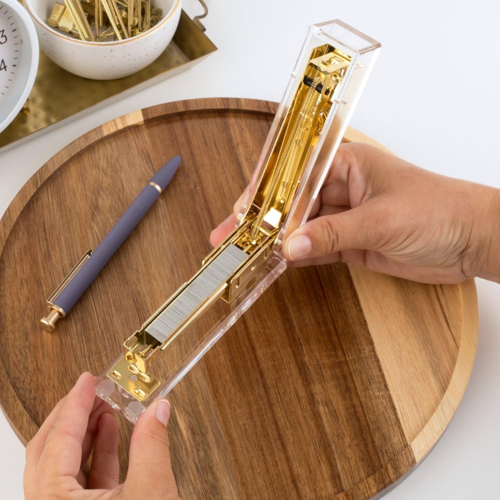 Clear Acrylic Stapler, 20 Shee - Stapler Half Strip 리뷰 및 가격