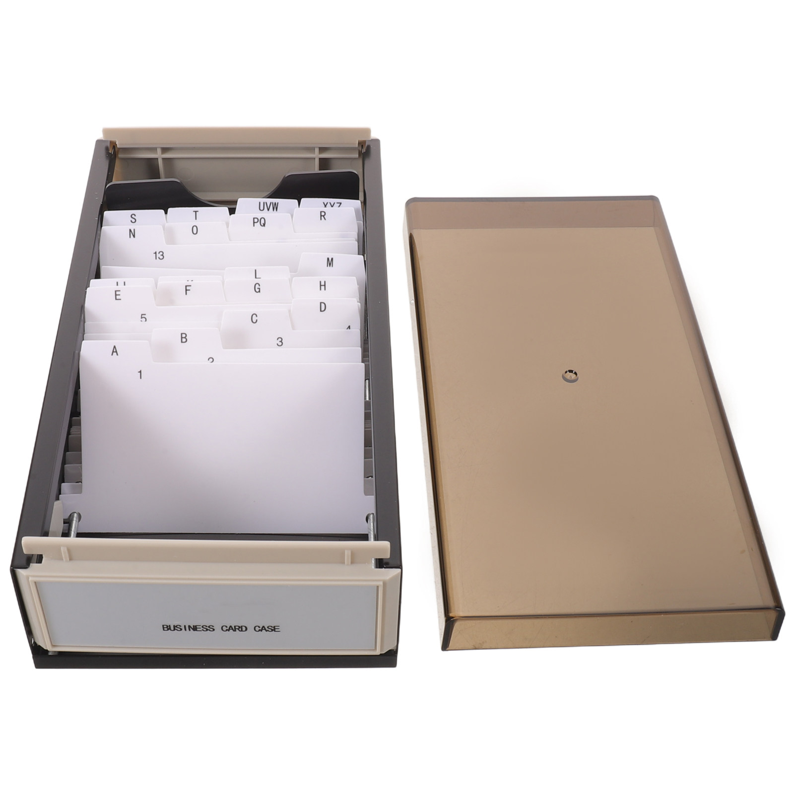Business Card File Organizer L - Card Index Box 리뷰 및 가격