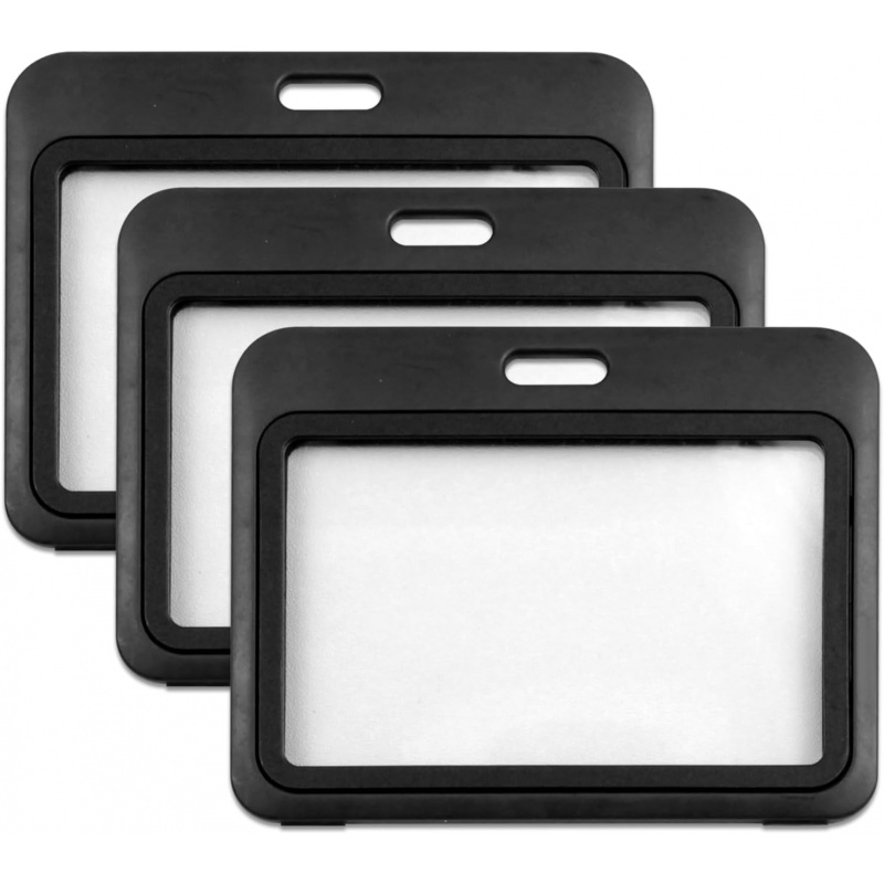 3-Pack Horizontal Hard Plastic - Index Card Holder 리뷰 및 가격