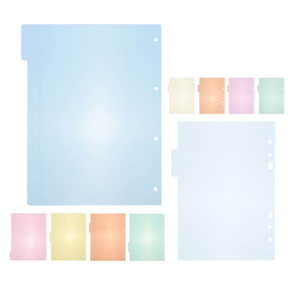 1Set Binder Dividers Plastic P - Tab Divider A4 리뷰 및 가격