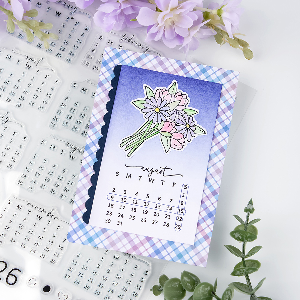Calendar Date 2026 Clear Stamp - Rubber Date Stamp 리뷰 및 가격