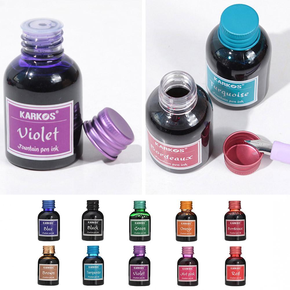 Pure Black Colorful Fountain P - Fountain Pen Bottled Ink 리뷰 및 가격