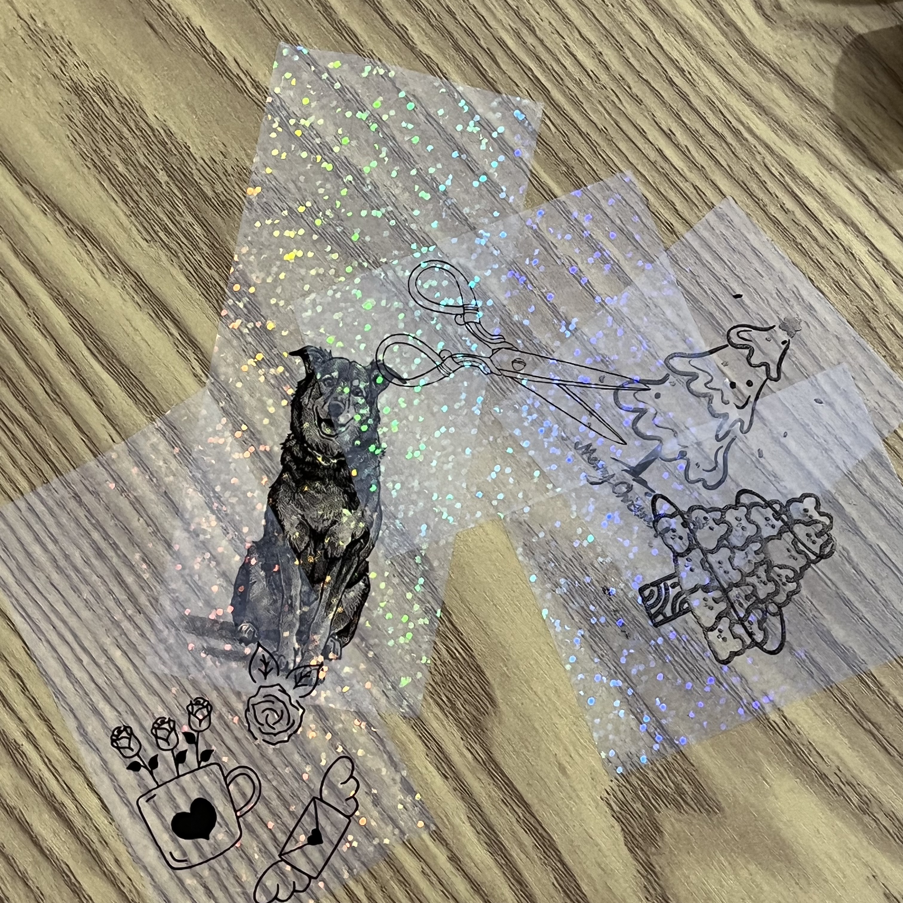 Clear Holographic Dot,Transpar - Ink Blotter Paper 리뷰 및 가격