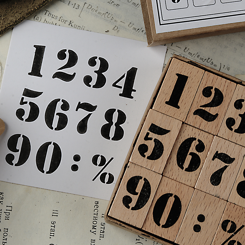 Arabic Numbers Day Month Calen - Rubber Date Stamp 리뷰 및 가격